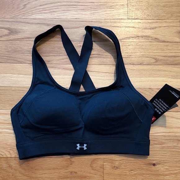 Under Armour Other - Under Armour Midnight Black Crossback Bra